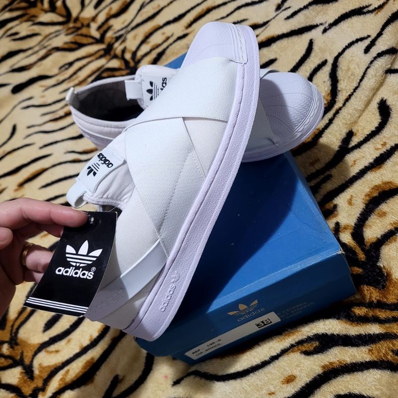 Tenis Adidas Slip-on Tênis Feminino Adidas Nunca Usado 111690074 enjoei