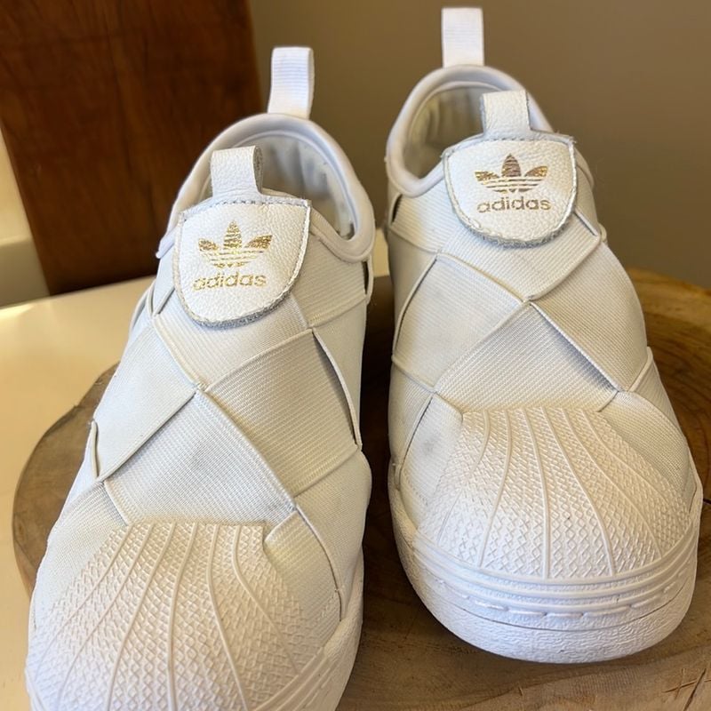 Tenis Feminino TÃªnis Adidas Slip Tenis Adidas Slip-On Branco