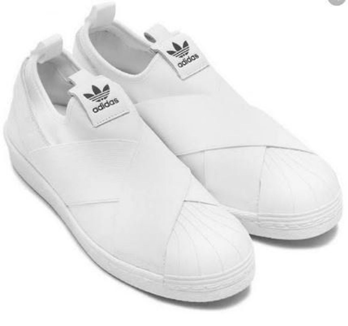 adidas tenis com elastico