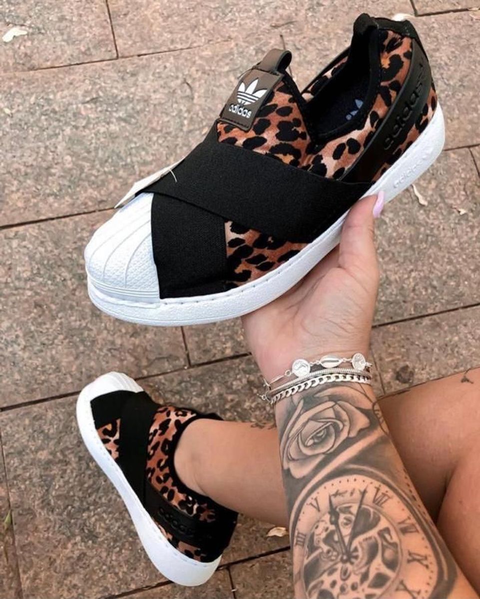 tenis adidas feminino original slip on elastico lançamento
