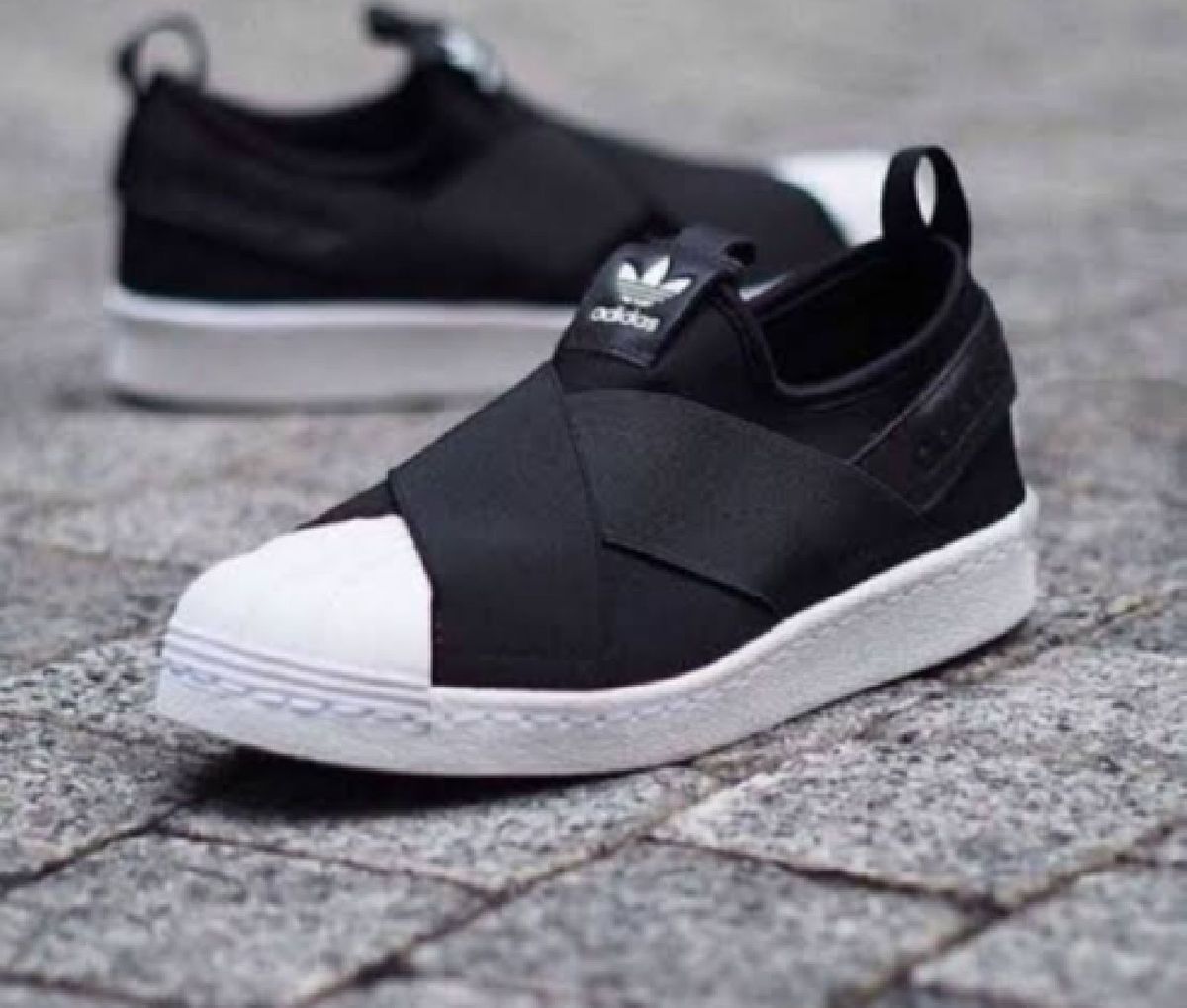 adidas preto com elástico