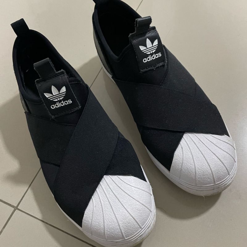 Tênis Adidas Slip On Preto Tênis Feminino Adidas Usado 71279645 enjoei