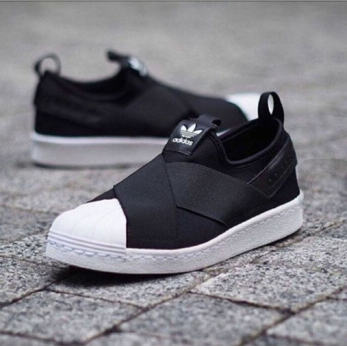 tenis de elastico adidas
