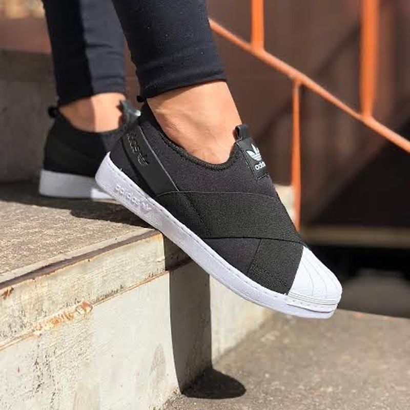 Adidas slip clearance on preto feminino