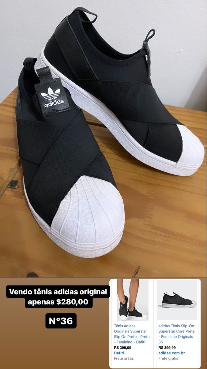 Tenis adidas slip 2024 on feminino dafiti