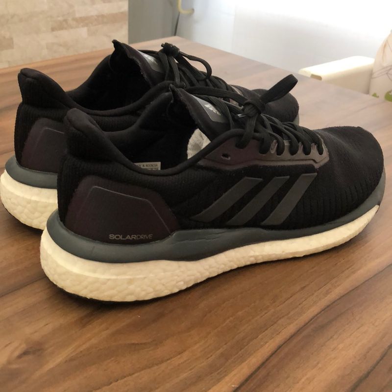 Tênis Adidas Solar Drive Boost Masculino Preto+Cinza Tênis