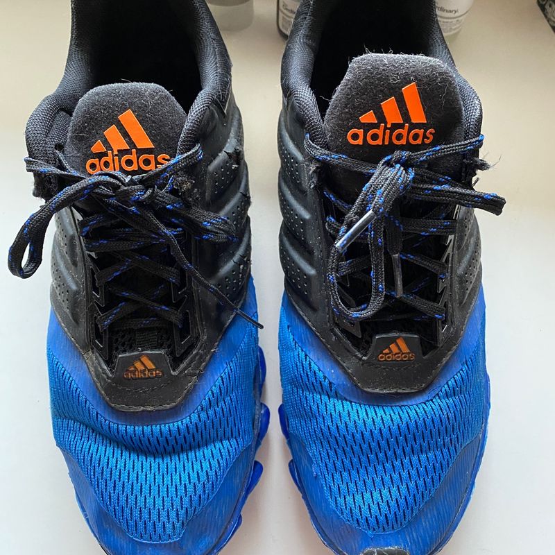 Adidas springblade hotsell preto e azul