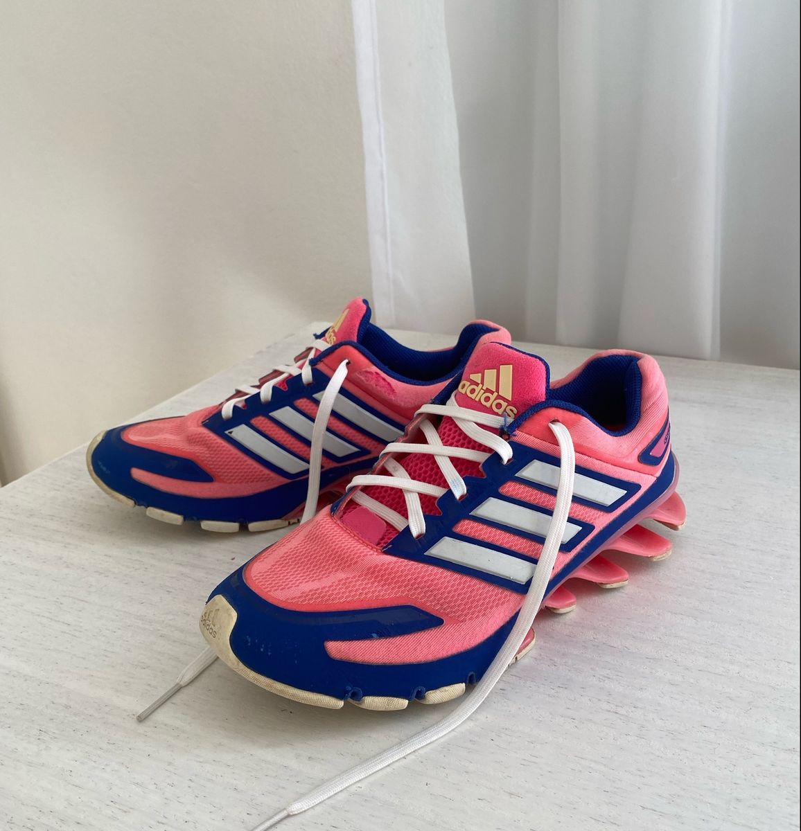 Tênis Adidas Spring Blade Fem Rosa | Tênis Feminino Adidas Usado ...