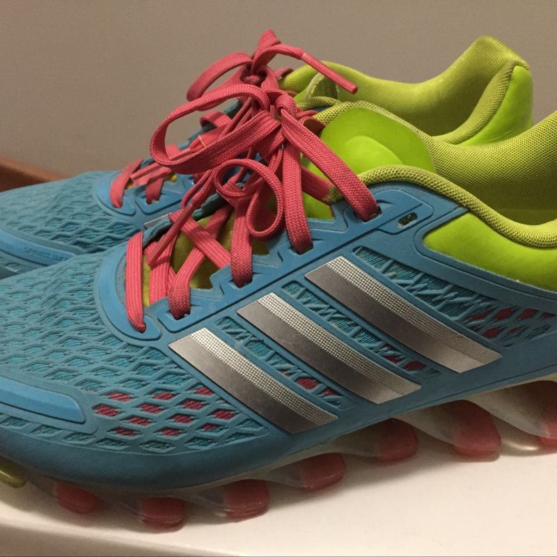 Adidas springblade 4 femme on sale cyan