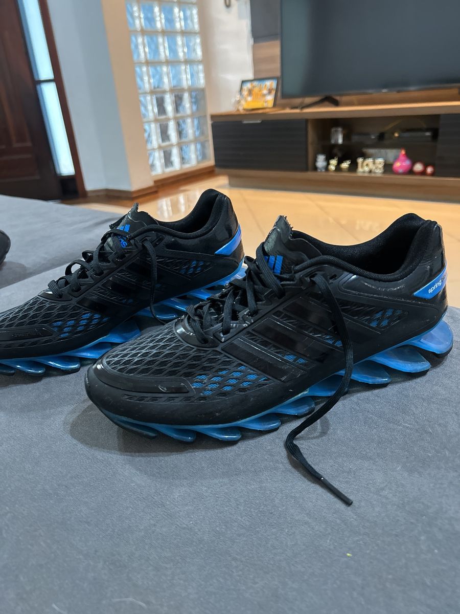 Tenis Adidas Springblade Razor Preto Azul | Tênis Masculino Adidas ...