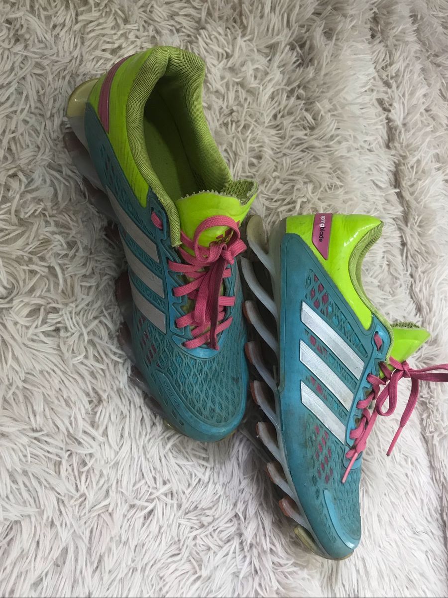 Adidas springblade shop verde e rosa