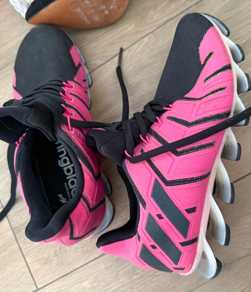Tênis Adidas Springblade Rosa 35 | Tênis Feminino Adidas Usado ...