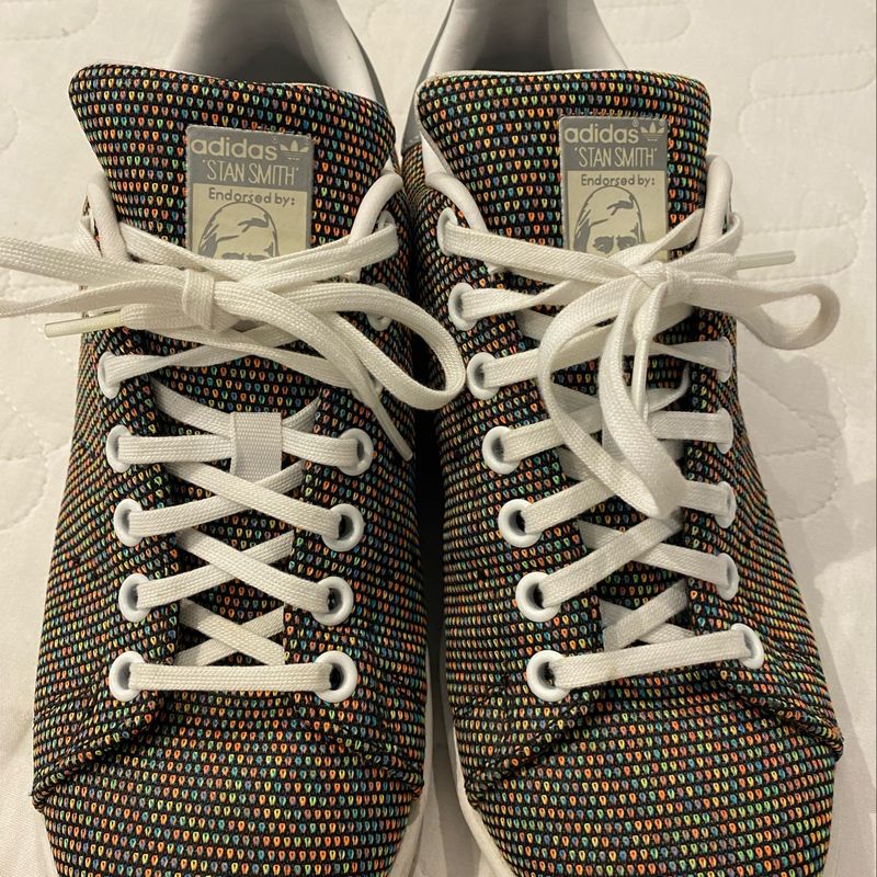 T nis Adidas Stan Colorido T nis Feminino Adidas Usado 92133755 enjoei