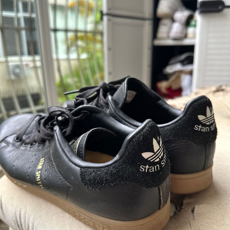 Tenis Adidas Stan Smith Black Adidas Usado 91229503 enjoei