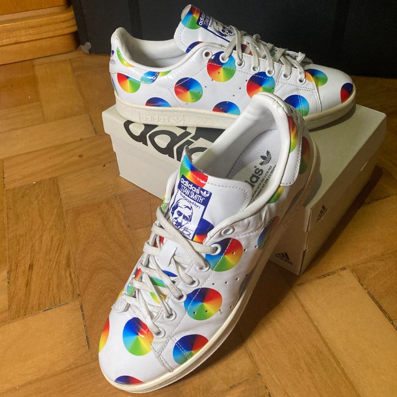 Tenis Adidas Stan Smith Color Wheel Adidas Usado 112657008 enjoei
