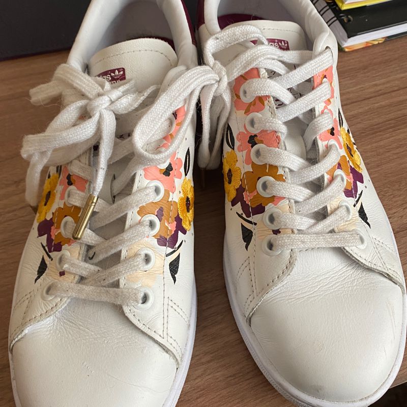 Adidas stan smith best sale flores