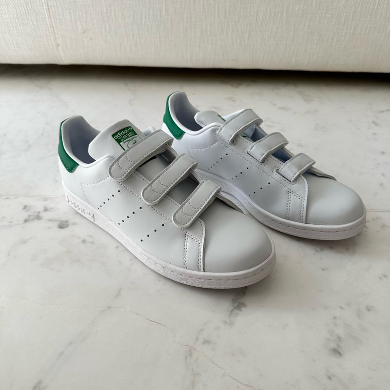 Tenis Adidas Stan Smith de Velcro Adidas Nunca Usado 96331542 enjoei