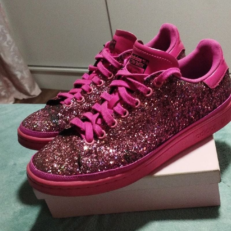 Adidas stan smith pink glitter new arrivals