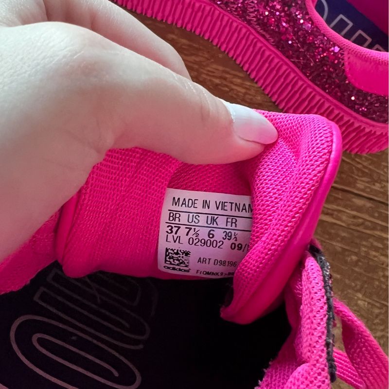 Tênis Adidas Stan Smith Rosa Glitter Tamanho 37 Tênis Feminino Adidas  Usado 96983351 enjoei