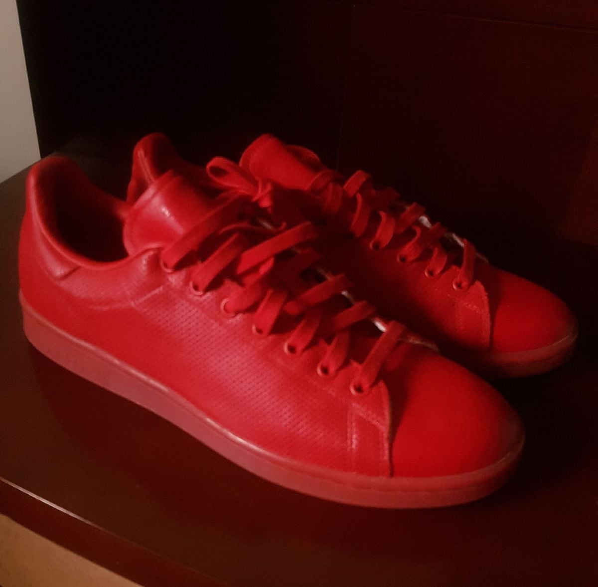 adidas star vermelho