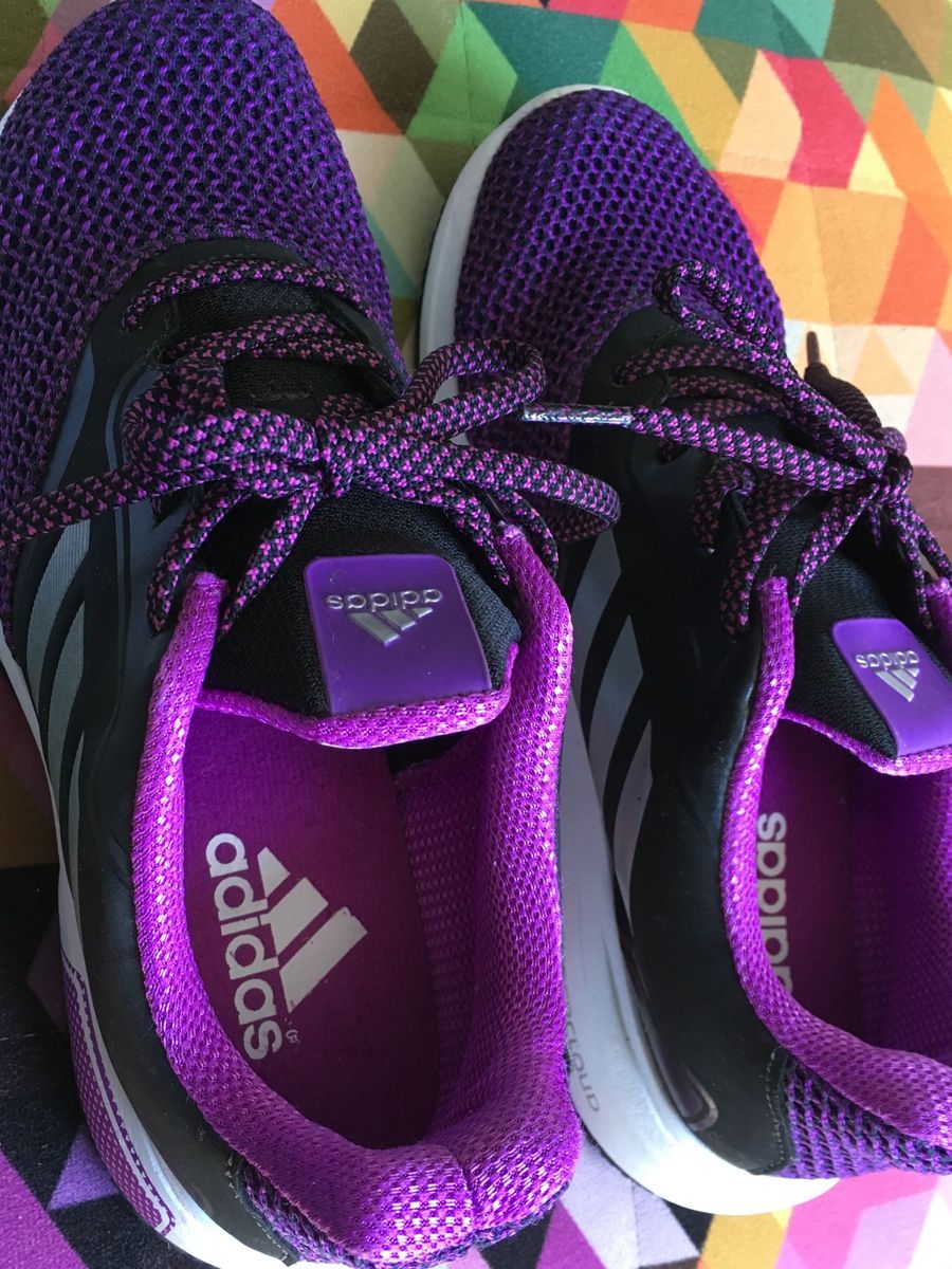 Adidas feminino hot sale roxo