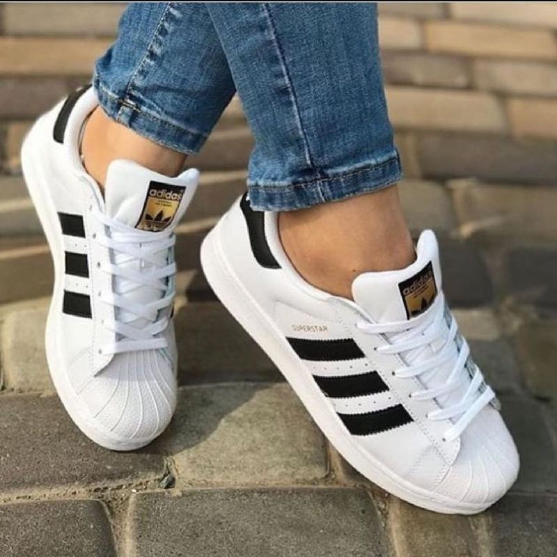 Tenis adidas 3 sales listras feminino