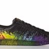 tenis adidas superstar colors spray colorido pichado