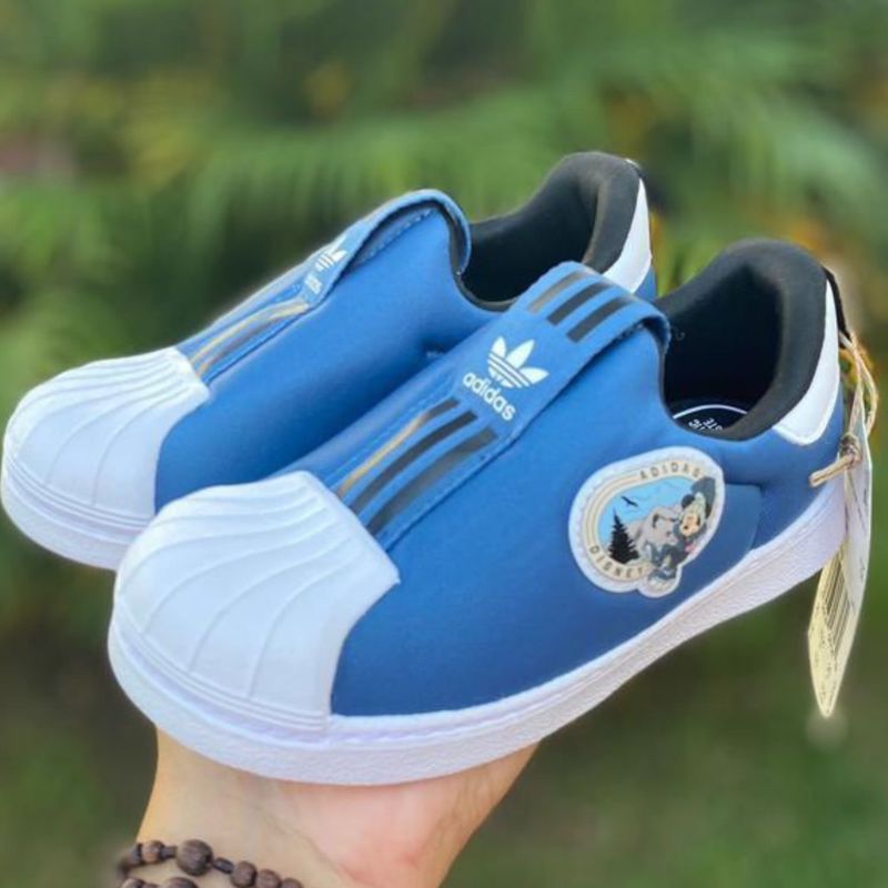 Tenis Adidas Super Star Disney Numero 24 Size 9 Novo Importado Original Adidas Nunca Usado 111659538 enjoei