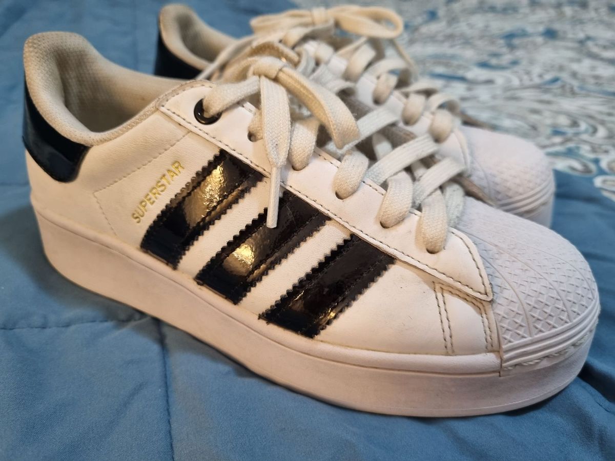 Tenis Superstar Super Star Plataforma Tênis Adidas Super Star