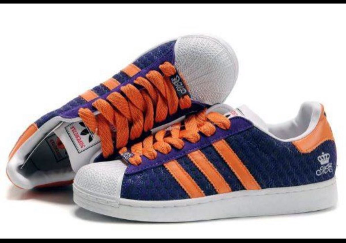 tenis adidas superstar roxo