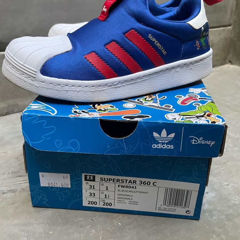 Tenis Adidas Super Star Infantil, Calçado Infantil para Meninos Adidas  Usado 86857031