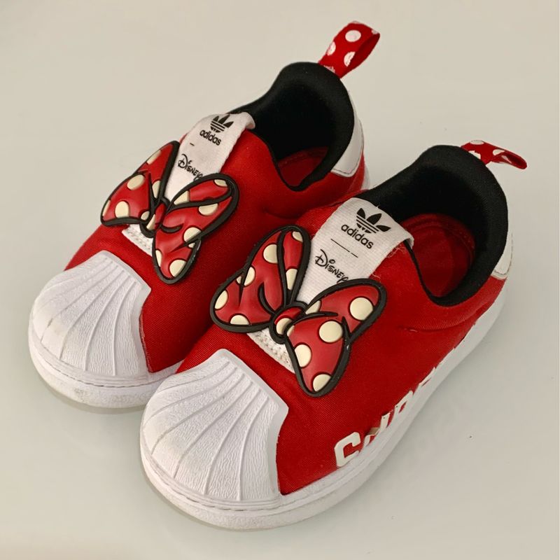 Superstar 360 TÃªnis Disney Minnie Infantil Tênis Adidas Superstar