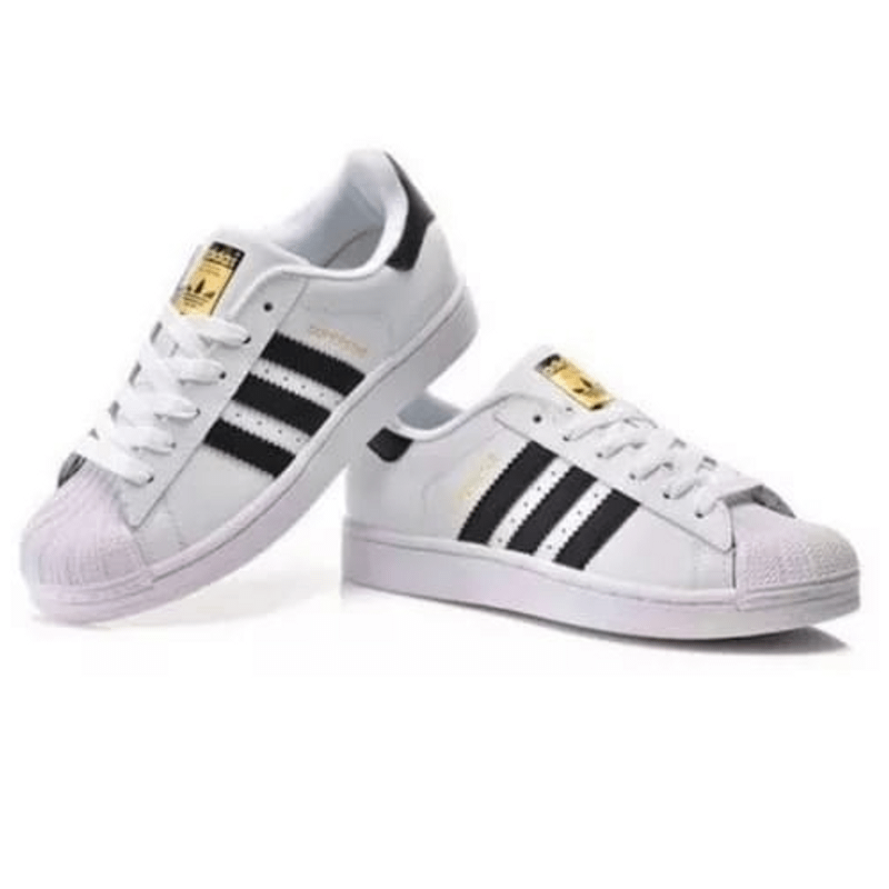 Tênis Super Star Casual Adidas - Branco com Detalhe Prata - 37 - Impecável  | Tênis Feminino Adidas Usado 86674431 | enjoei