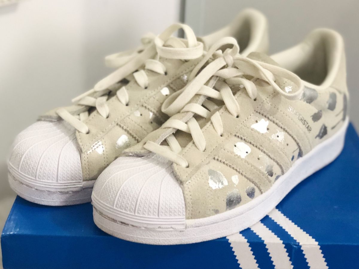 adidas superstar prata