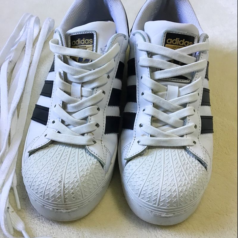 adidas gazelle silver green womens adidas Originals Women Superstar Bold White FV3334, 8.5 main image 0