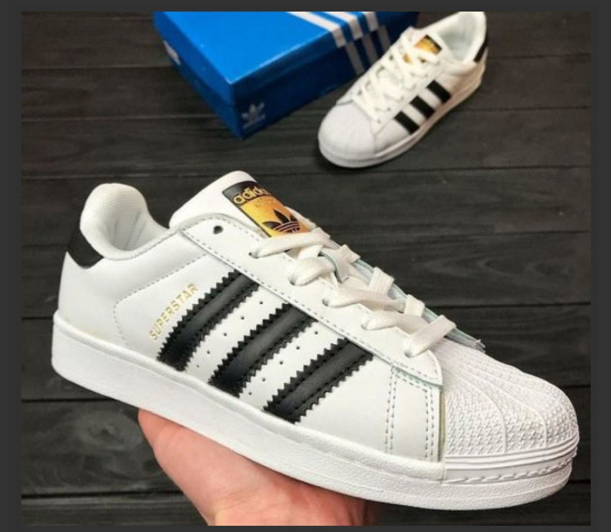 Tênis Adidas Superstar Branco 34 | Tênis Feminino Adidas Nunca Usado 44711743 | enjoei