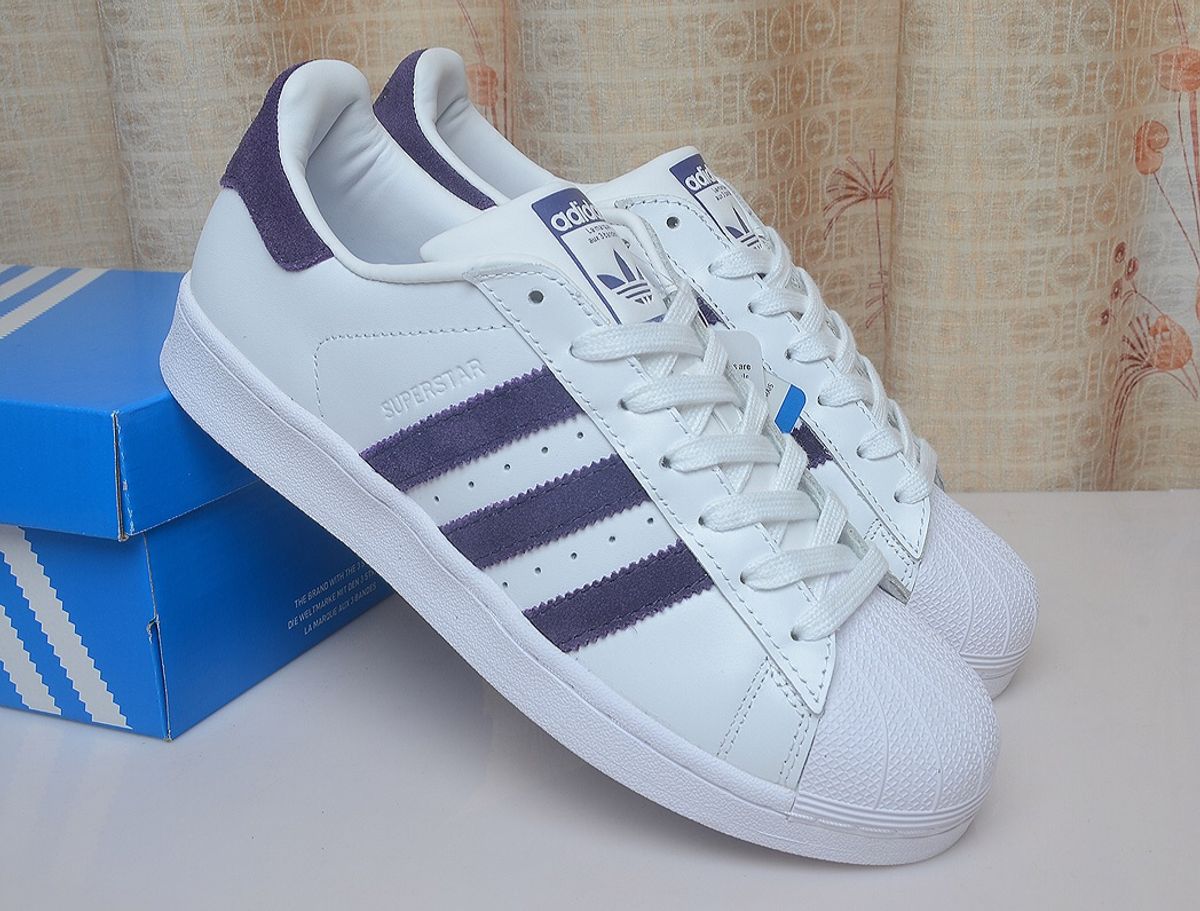 adidas superstar branco masculino