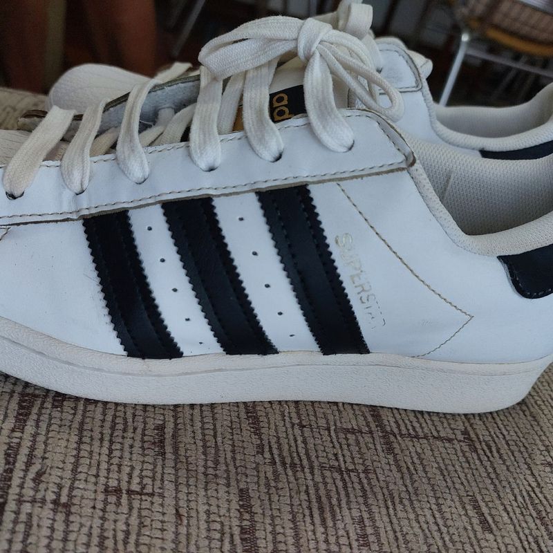 Adidas superstar cheap branco preto