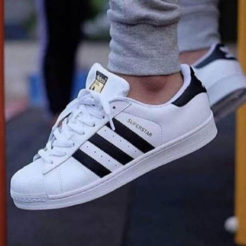 Tênis Adidas Original Super Star Preto e Branco Usado Poucas Vezes, Tênis  Feminino Adidas Usado 91668616