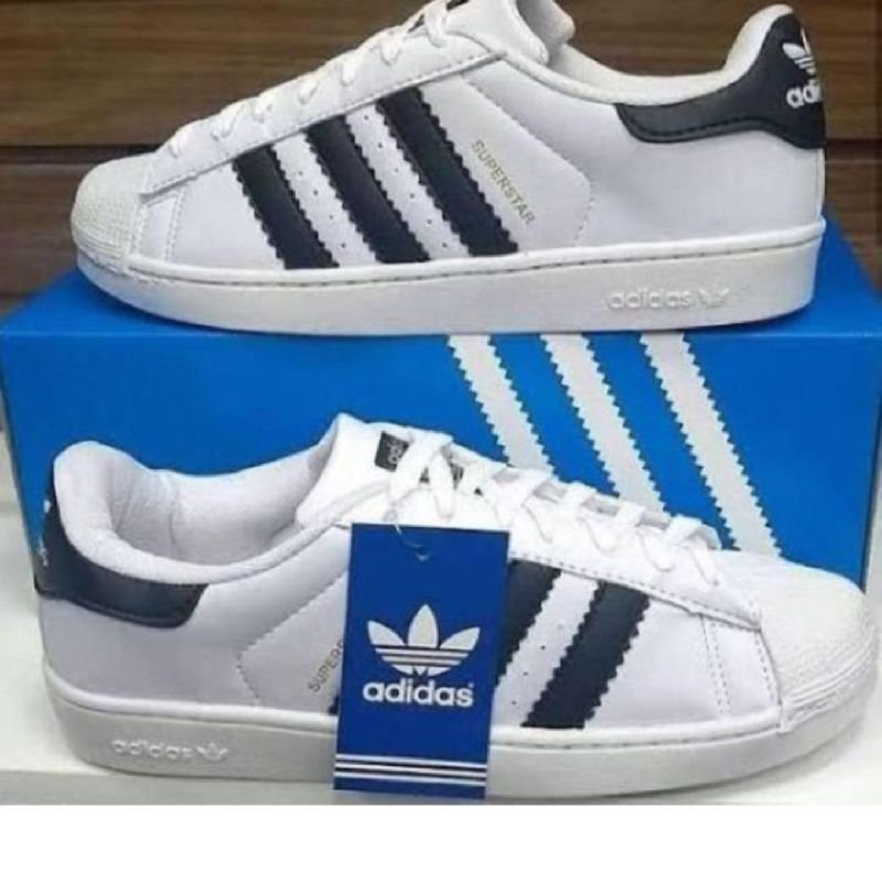 Tênis Adidas Super Star Branco Preto, Tênis Feminino Adidas Nunca Usado  40290063