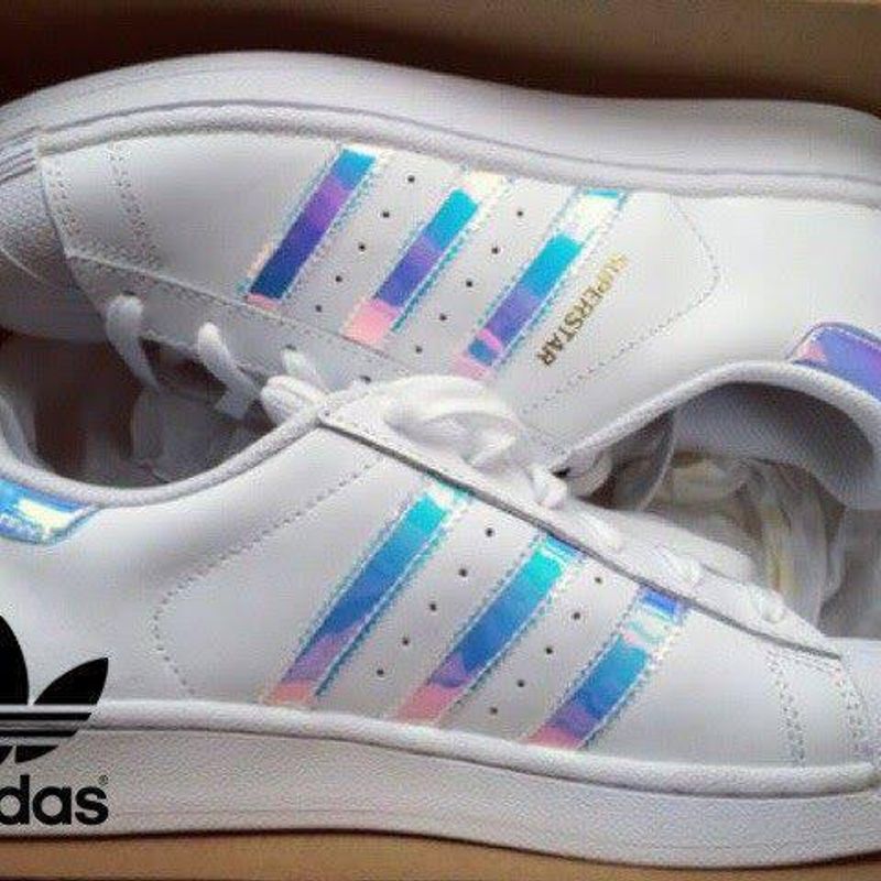 Tênis Adidas Superstar Holográfico Feminino