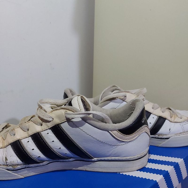 Tênis Casual Tênis adidas Originals Superstar Branco - Compre Agora