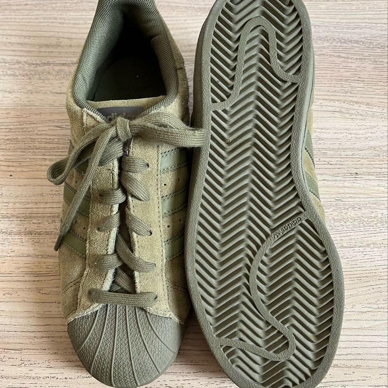 Adidas all outlet star verde militar