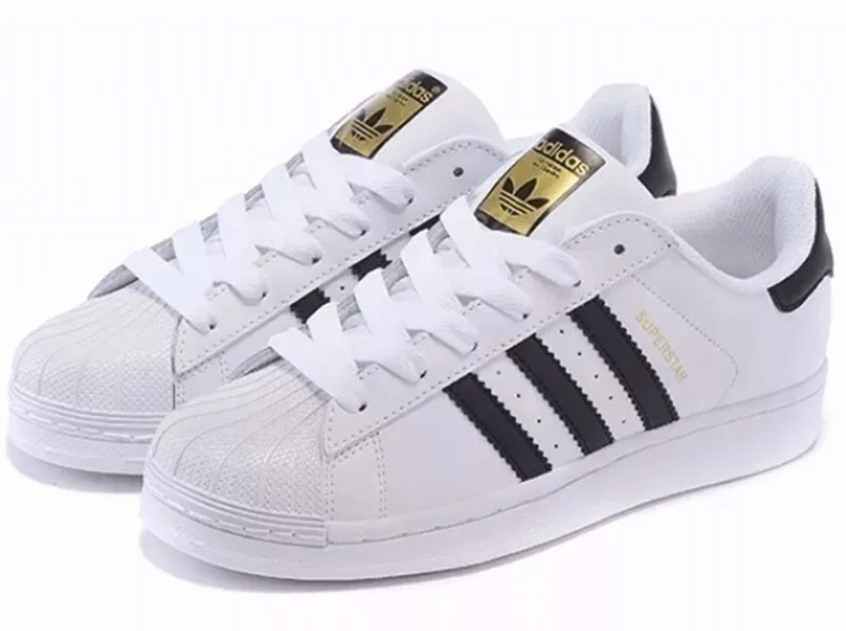 tenis adidas couro sintetico