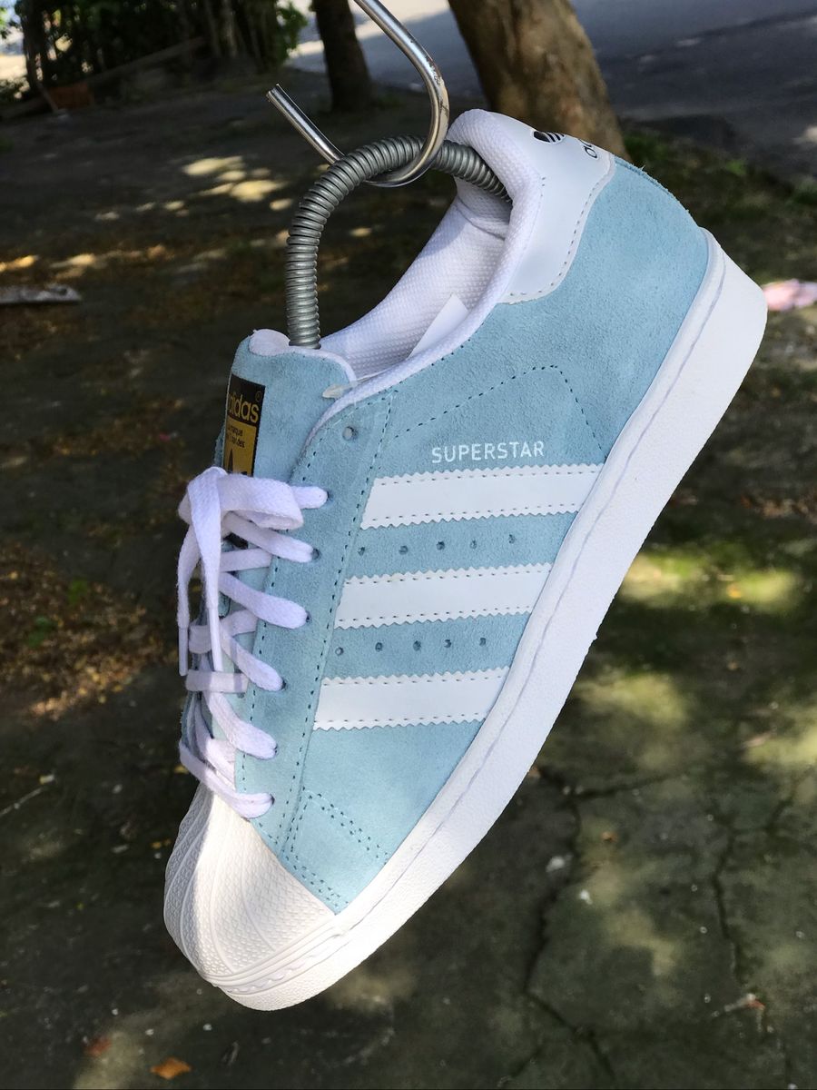 adidas superstar masculino azul