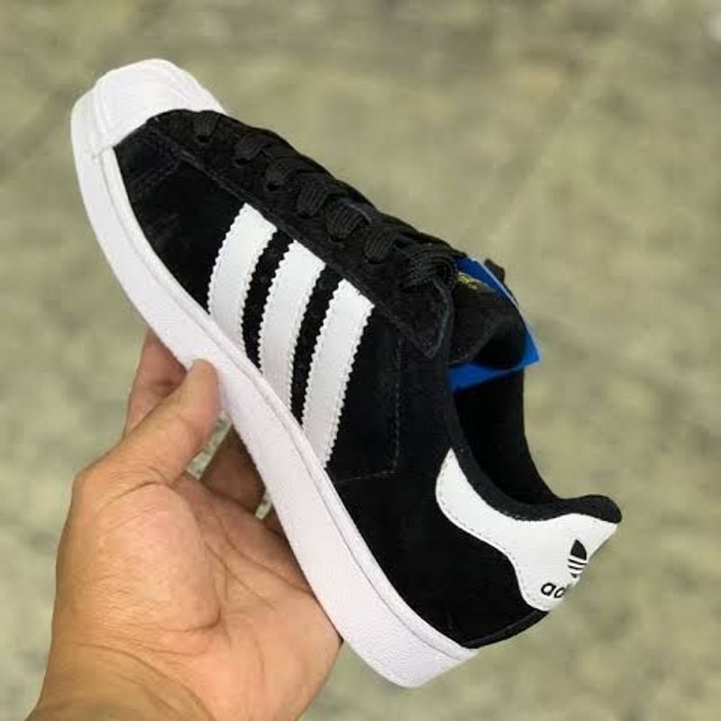 Tenis Adidas Superstar Preto/Preto - NewSkull