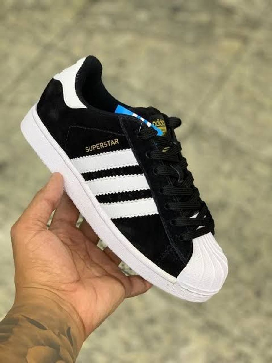 tenis adidas superstar preto feminino