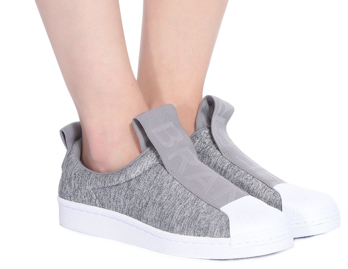 slip on cinza adidas