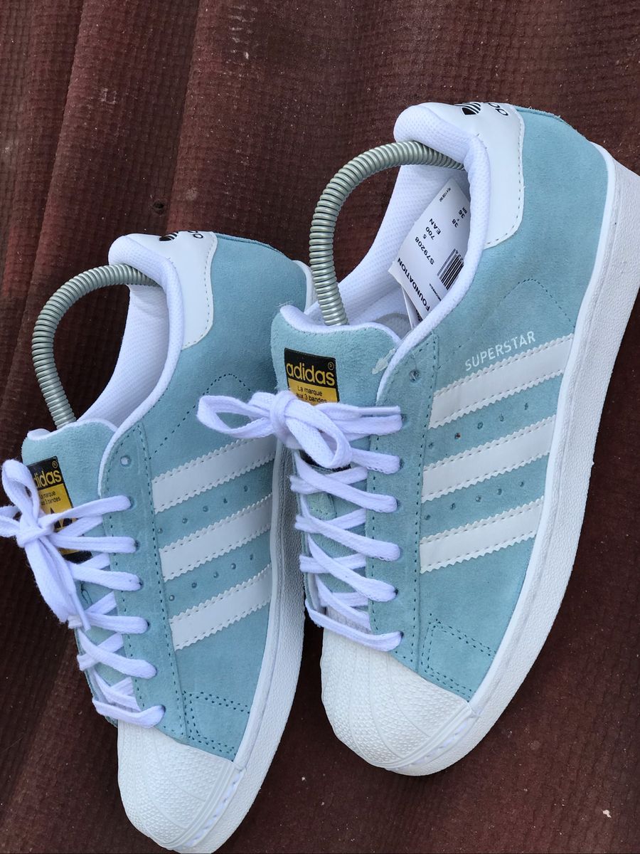 adidas superstar masculino azul