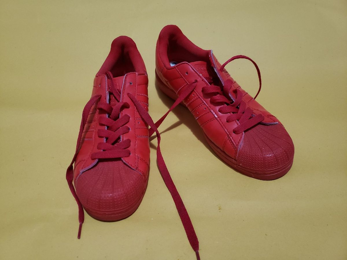 adidas superstar red pharrel